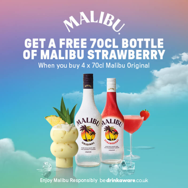 01 - Champers Drinks - Special Offers - Malibu