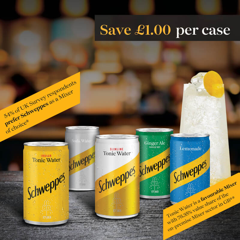 23 - Champers Drinks - Brands - Schweppes