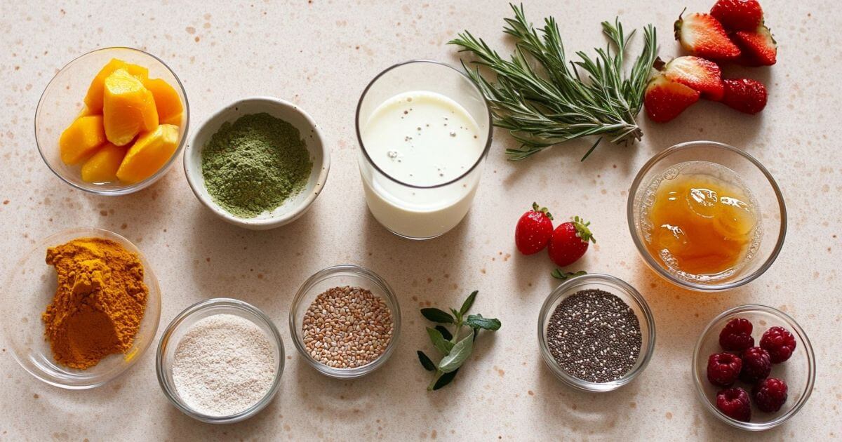 Health-Conscious Cocktail Ingredients - Champers Drinks