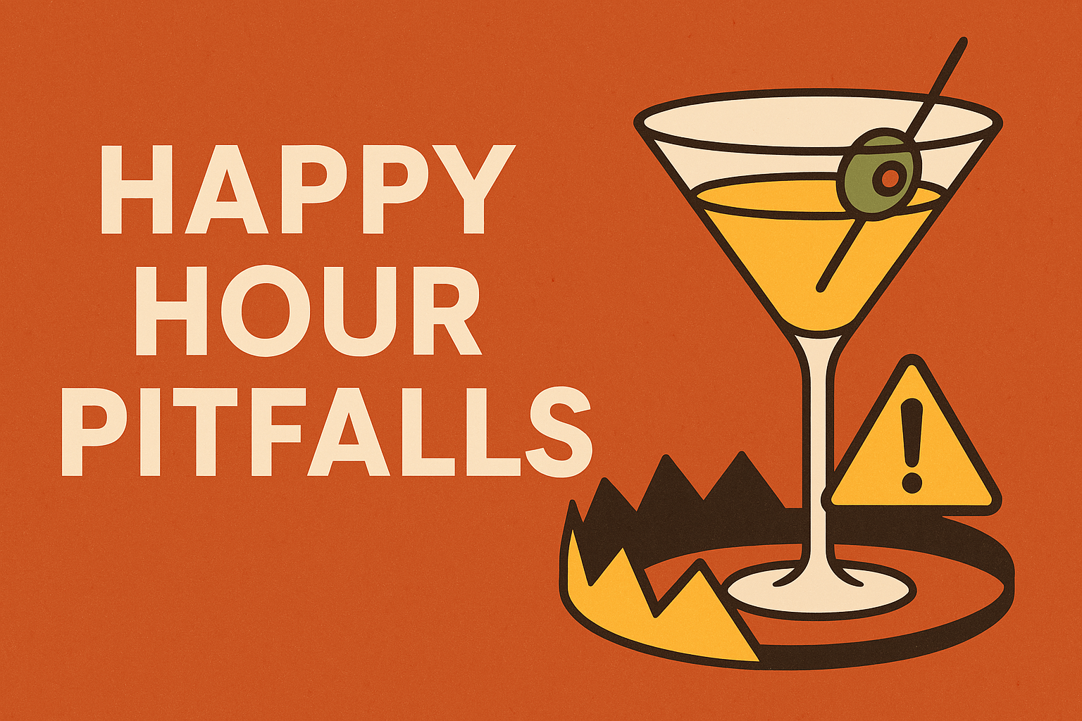 Common Happy Hour Pitfalls to Avoid - Martini glass - Champerswholesale.com