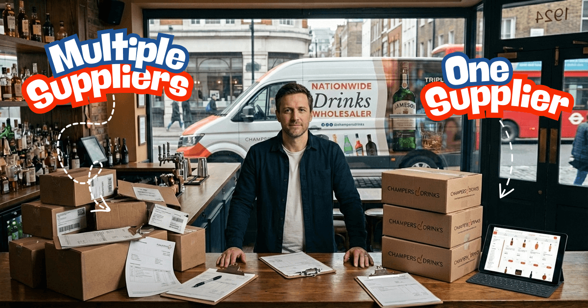 One Supplier vs Multiple Suppliers What Actually Works Better - Champers Drinks' Blog-edited